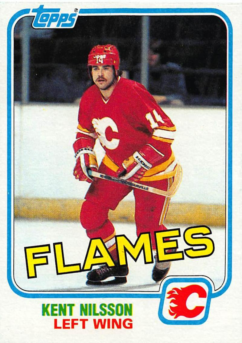 1981-82 Topps #24 Kent Nilsson NM-MT Hockey NHL Flames