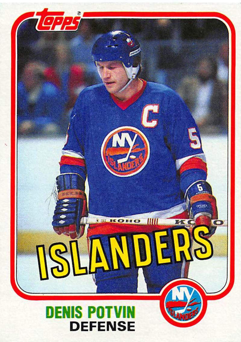 1981-82 Topps #27 Denis Potvin NM-MT Hockey NHL NY Islanders Image 1