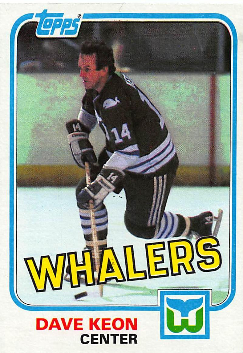 1981-82 Topps #E83 Dave Keon NM-MT Hockey NHL Whalers