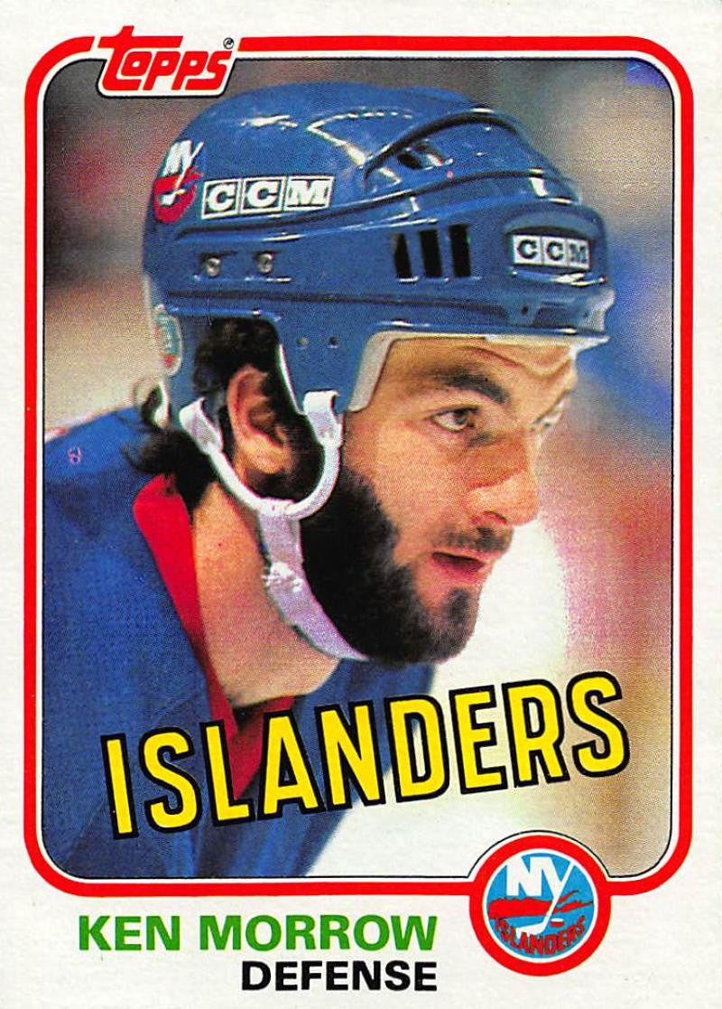 1981-82 Topps #E91 Ken Morrow NM-MT Hockey NHL NY Islanders