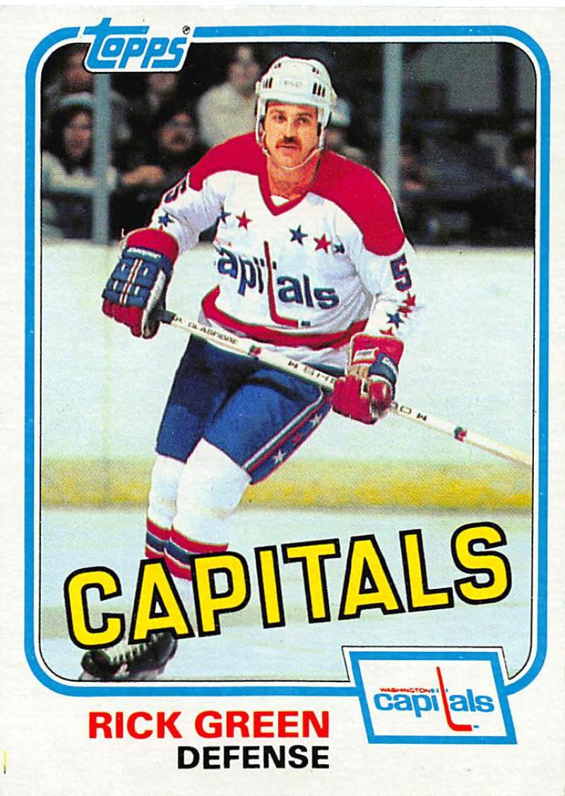 1981-82 Topps #E118 Rick Green NM-MT Hockey NHL Capitals