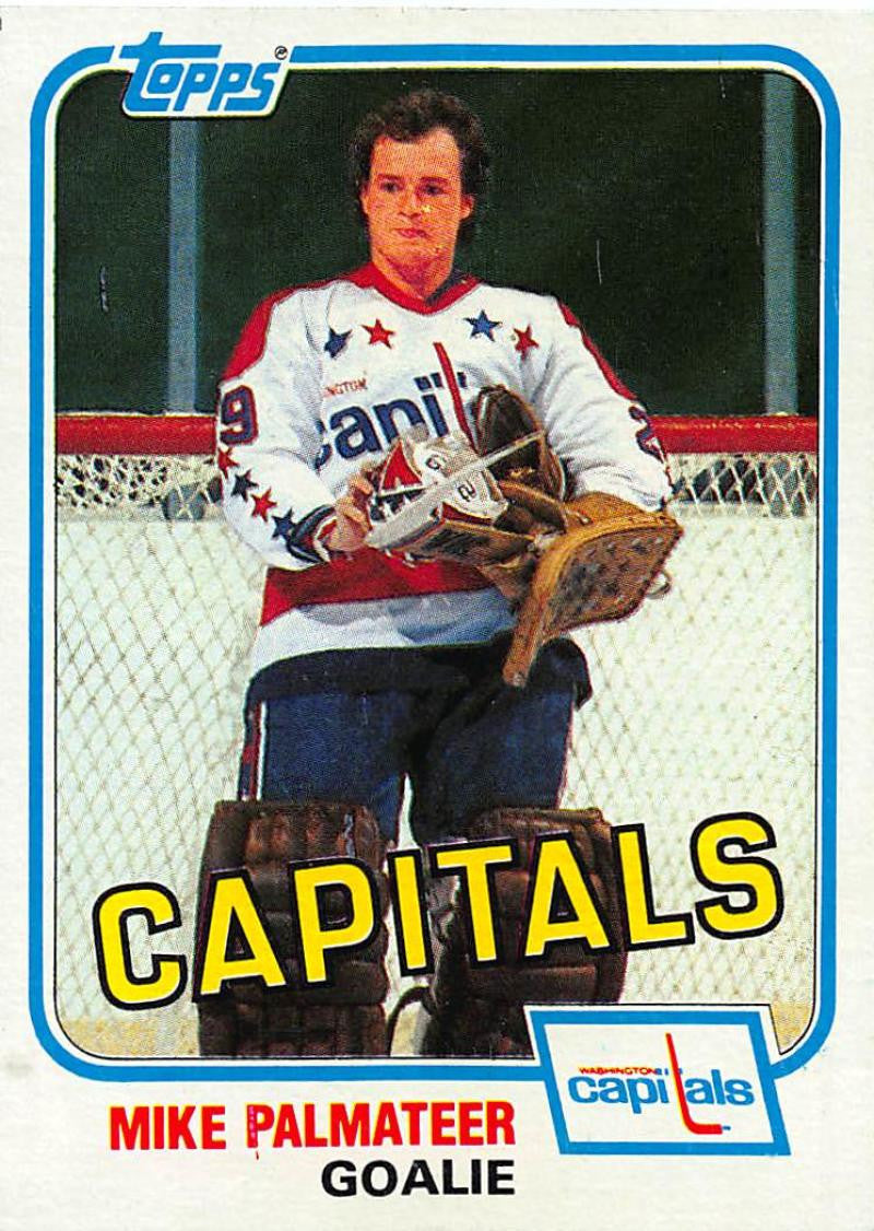 1981-82 Topps #E121 Mike Palmateer NM-MT Hockey NHL Capitals