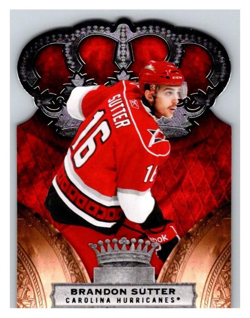 2010-11 Crown Royale #20 Brandon Sutter NM-MT Hockey NHL Hurricanes Image 1