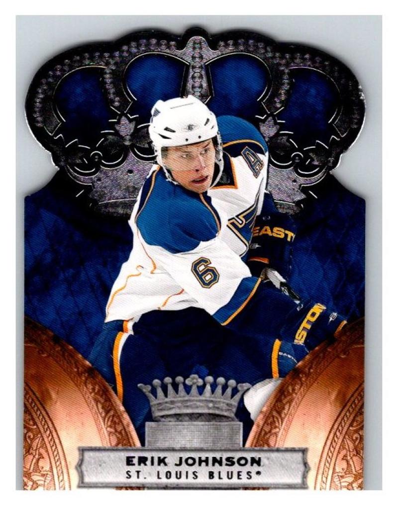 2010-11 Crown Royale #86 Erik Johnson NM-MT Hockey NHL Blues Image 1