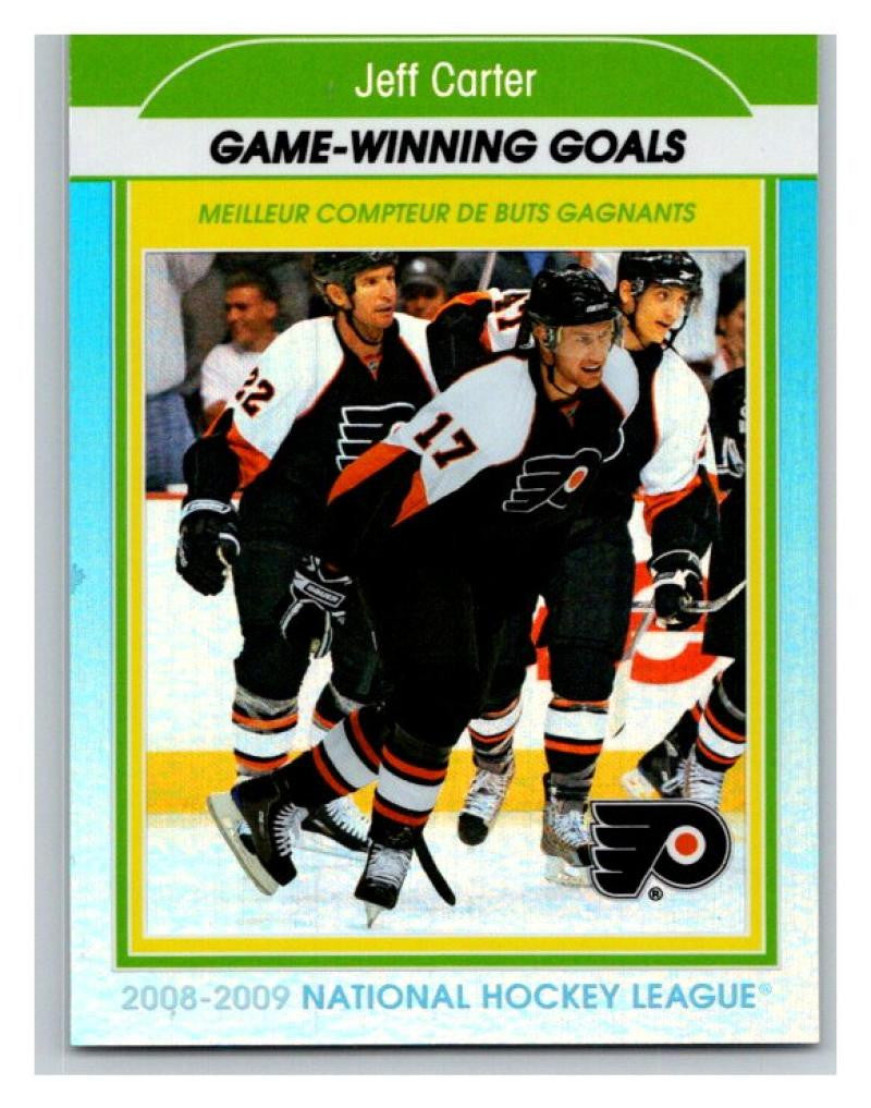 2009 O-Pee-Chee Stat Leaders #SL9 Jeff Carter NM-MT Hockey NHL Flyers 02736