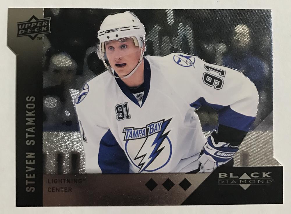 2009 Black Diamond Horizontal Perimeter Die-Cut #BD2 Steven Stamkos NM-MT 02739 Image 1