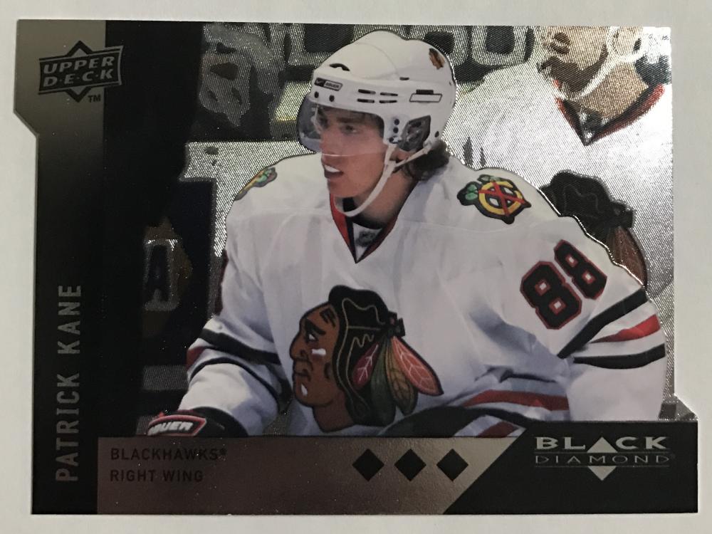 2009 Black Diamond Horizontal Perimeter Die-Cut #BD5 Patrick Kane NM-MT 02742 Image 1