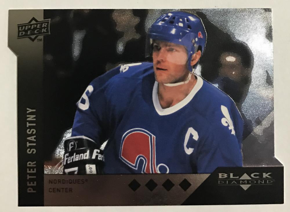 2009 Black Diamond Horizontal Perimeter Die-Cut #BD10 Peter Stastny NM-MT 02747