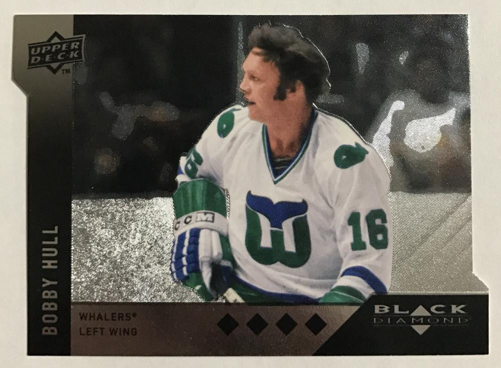 2009 Black Diamond Horizontal Perimeter Die-Cut #BD11 Bobby Hull 02748