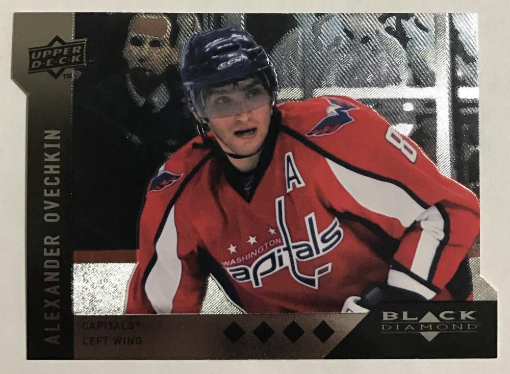 2009 Black Diamond Horizontal Perimeter Cut #BD24 Alexander Ovechkin NM-MT 02761