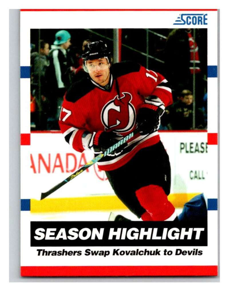 (HCW) 2010-11 Score Glossy #19 Ilya Kovalchuk NJ Devils Mint