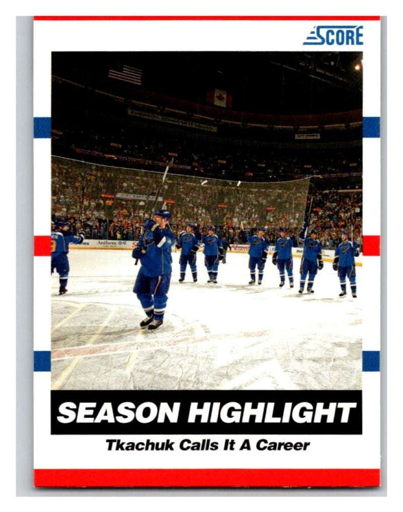 (HCW) 2010-11 Score Glossy #23 Keith Tkachuk Blues Mint