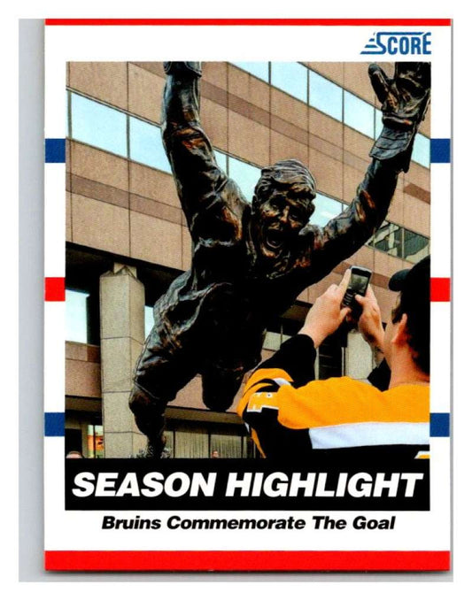 (HCW) 2010-11 Score Glossy #24 Commemorative Statue Bruins Mint