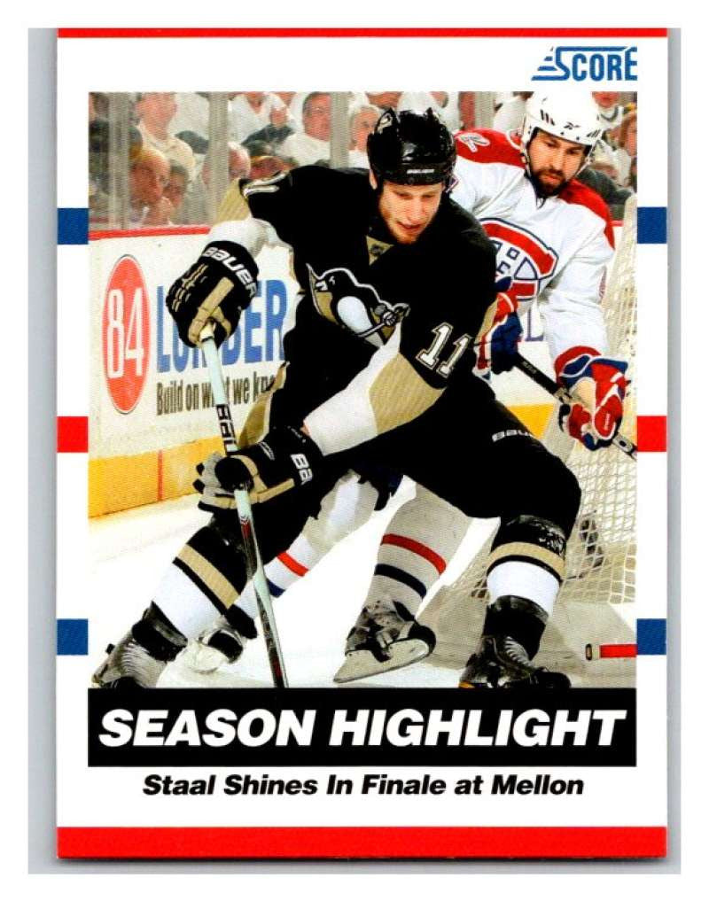 (HCW) 2010-11 Score Glossy #29 Jordan Staal Penguins Mint