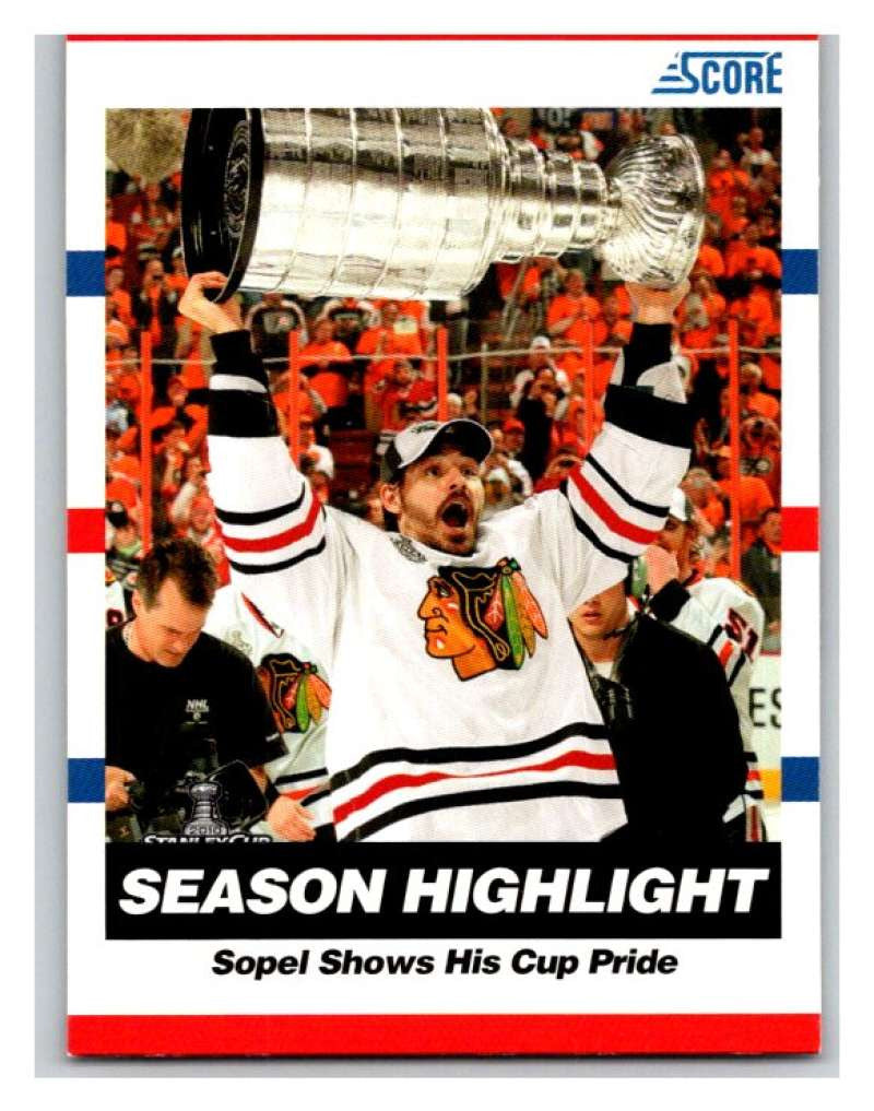(HCW) 2010-11 Score Glossy #33 Brent Sopel Blackhawks Mint