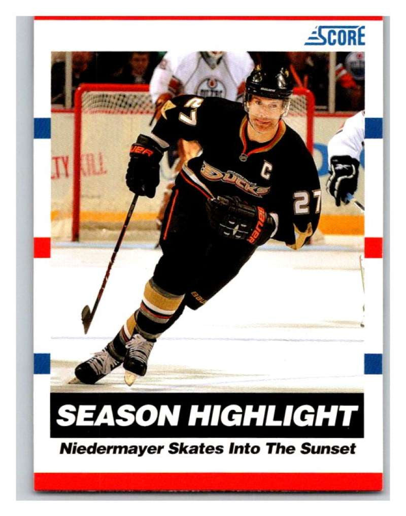 (HCW) 2010-11 Score Glossy #35 Scott Niedermayer Ducks Mint