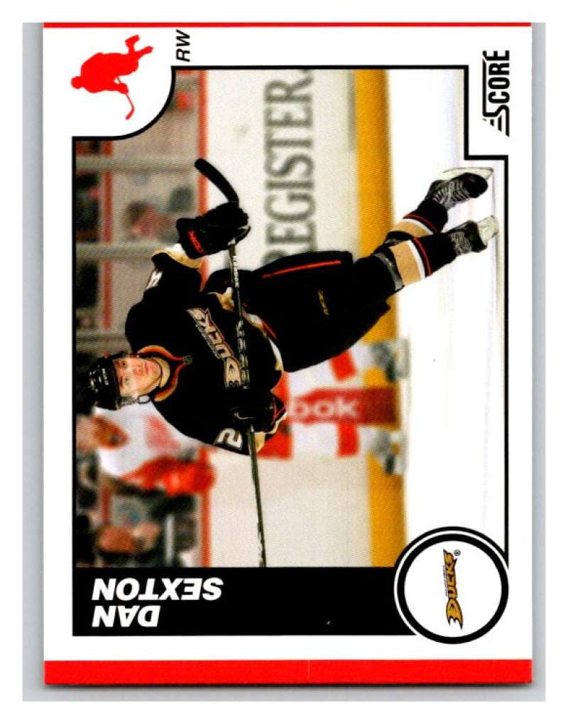 (HCW) 2010-11 Score Glossy #41 Dan Sexton Ducks Mint