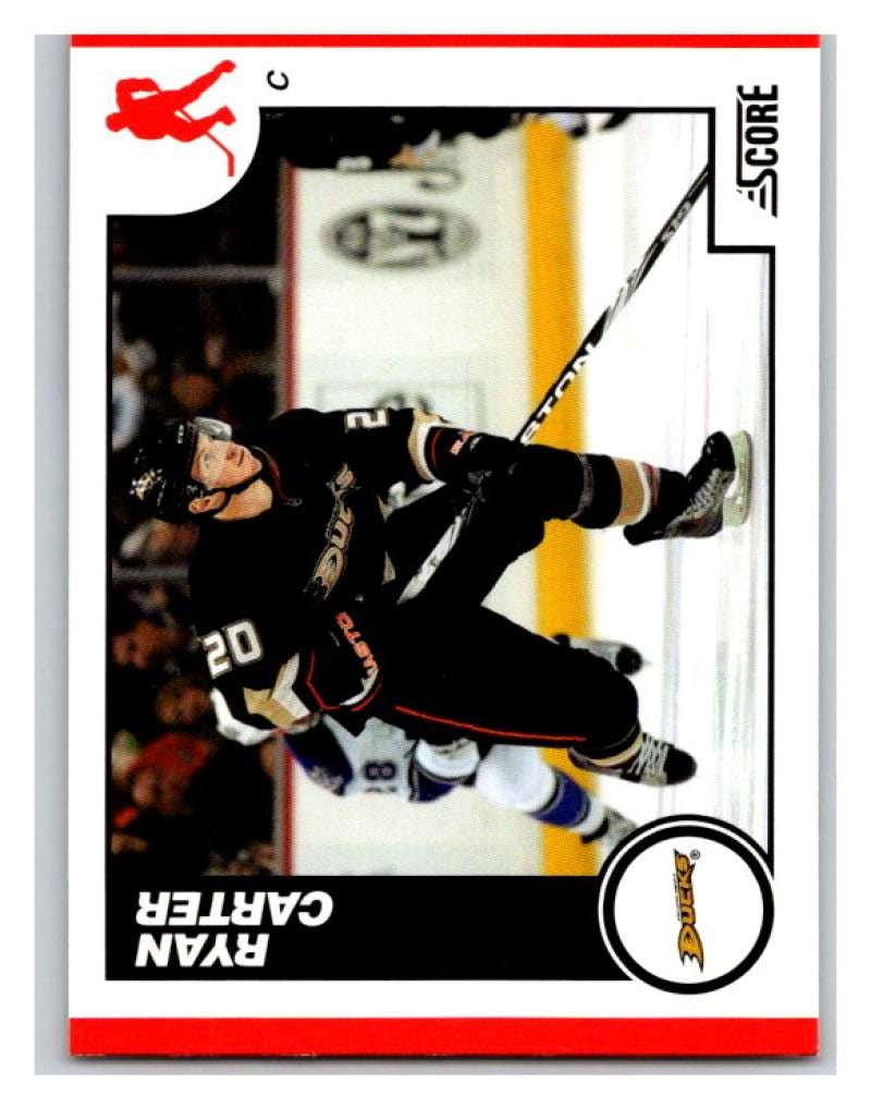 (HCW) 2010-11 Score Glossy #42 Ryan Carter Ducks Mint