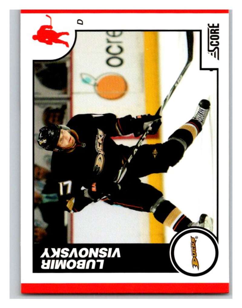 (HCW) 2010-11 Score Glossy #47 Lubomir Visnovsky Ducks Mint Image 1