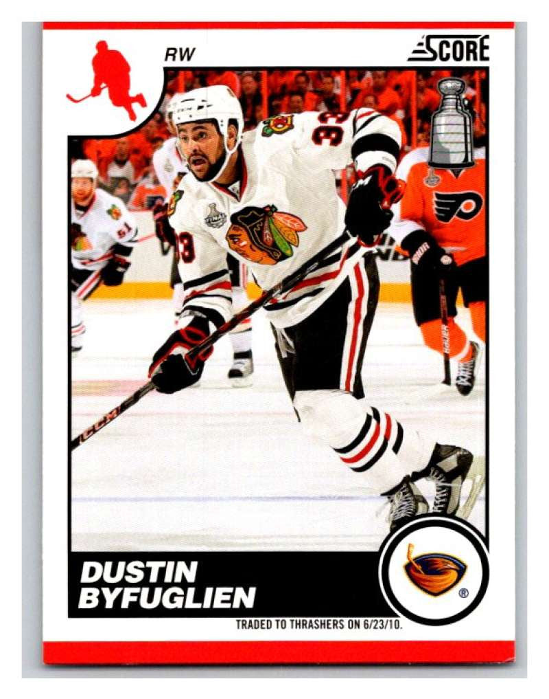 (HCW) 2010-11 Score Glossy #54 Dustin Byfuglien Thrashers Mint