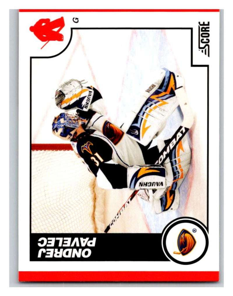 (HCW) 2010-11 Score Glossy #65 Ondrej Pavelec Thrashers Mint