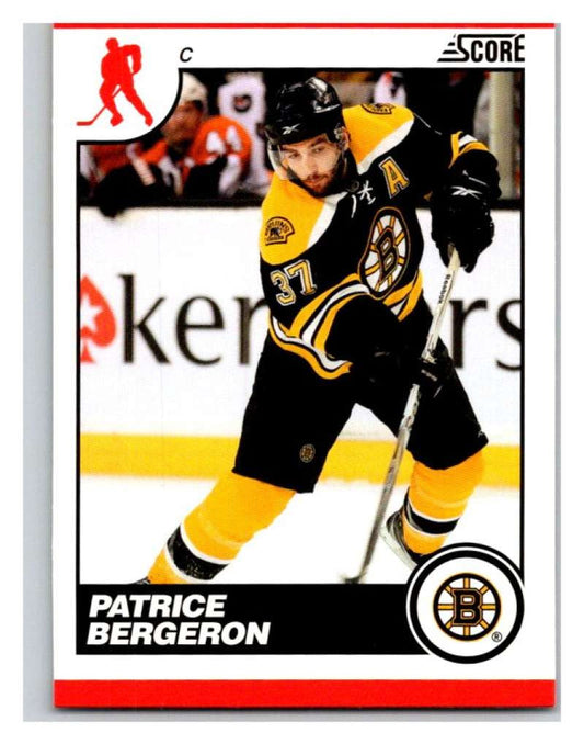 (HCW) 2010-11 Score Glossy #67 Patrice Bergeron Bruins Mint