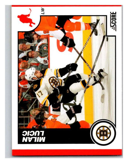 (HCW) 2010-11 Score Glossy #70 Milan Lucic Bruins Mint
