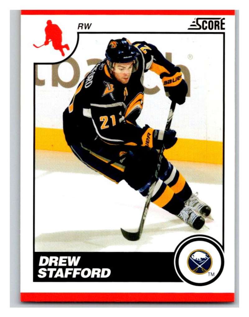(HCW) 2010-11 Score Glossy #87 Drew Stafford Sabres Mint Image 1