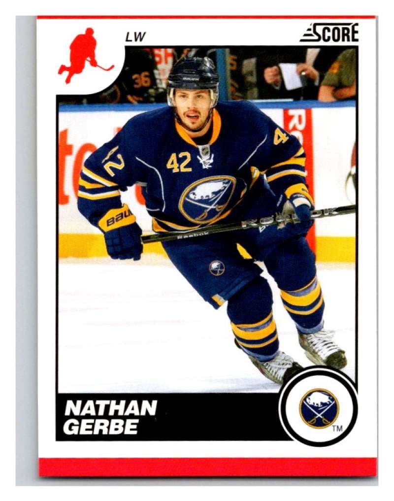 (HCW) 2010-11 Score Glossy #89 Nathan Gerbe Sabres Mint Image 1