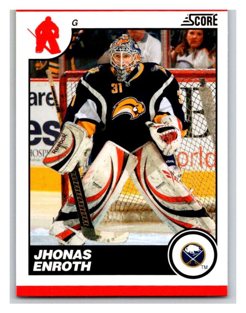 (HCW) 2010-11 Score Glossy #95 Jhonas Enroth Sabres Mint Image 1