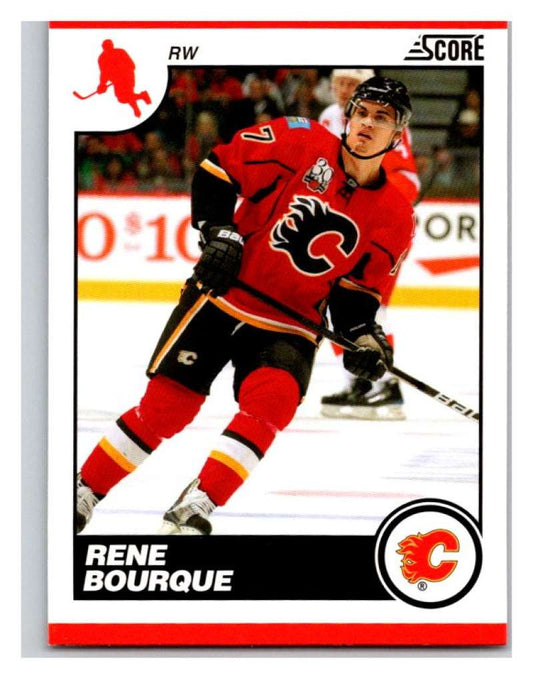 (HCW) 2010-11 Score Glossy #98 Rene Bourque Flames Mint