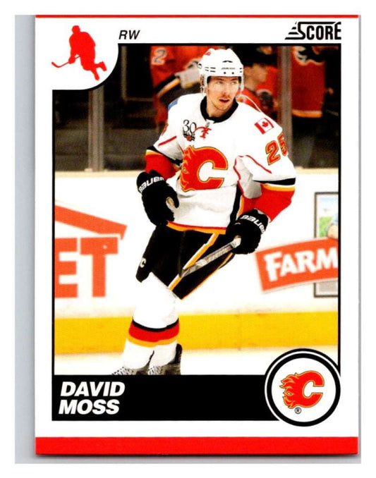 (HCW) 2010-11 Score Glossy #99 David Moss Flames Mint