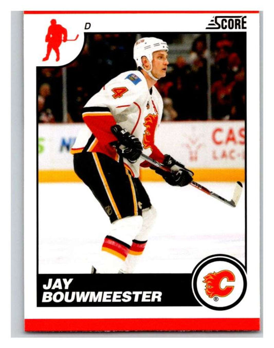 (HCW) 2010-11 Score Glossy #105 Jay Bouwmeester Flames Mint Image 1