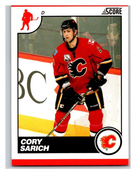(HCW) 2010-11 Score Glossy #107 Cory Sarich Flames Mint Image 1