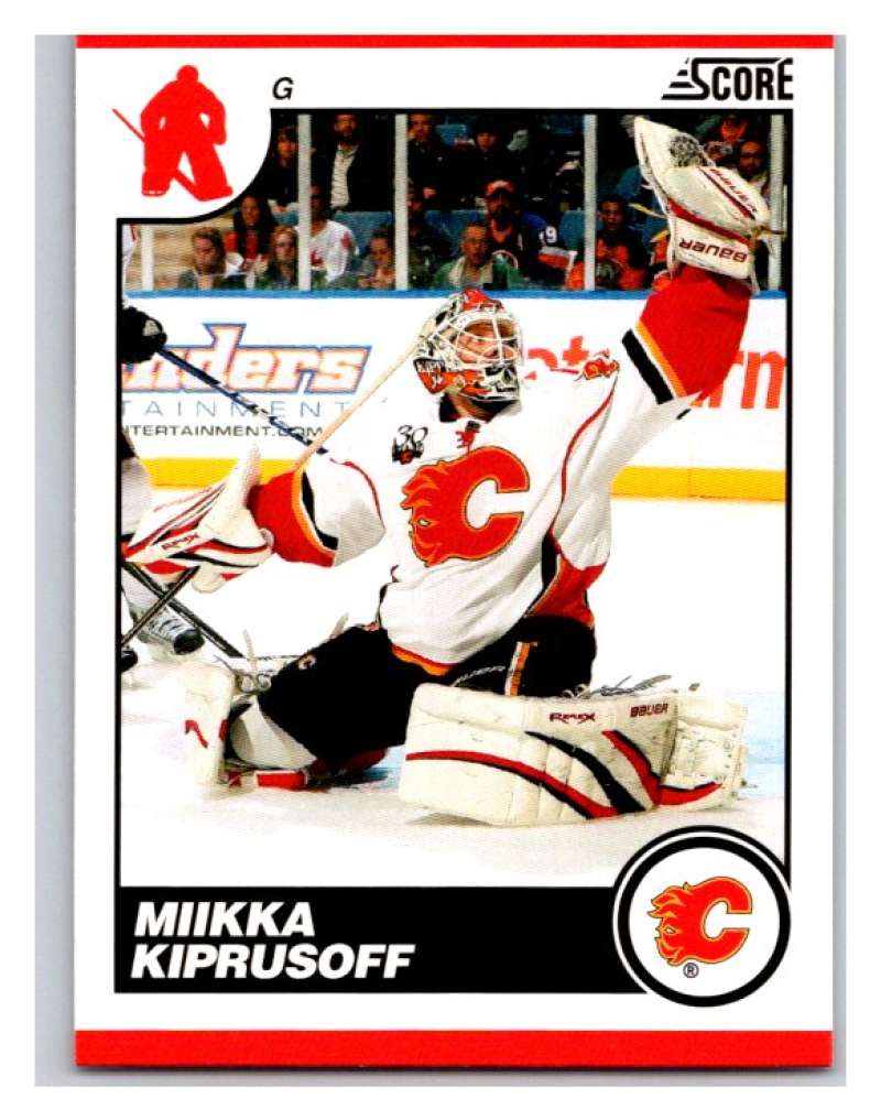 (HCW) 2010-11 Score Glossy #110 Miikka Kiprusoff Flames Mint Image 1