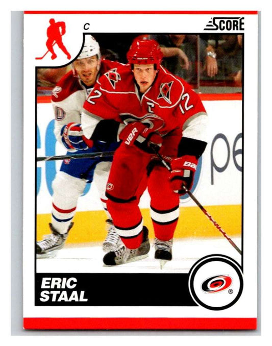 (HCW) 2010-11 Score Glossy #111 Eric Staal Hurricanes Mint Image 1