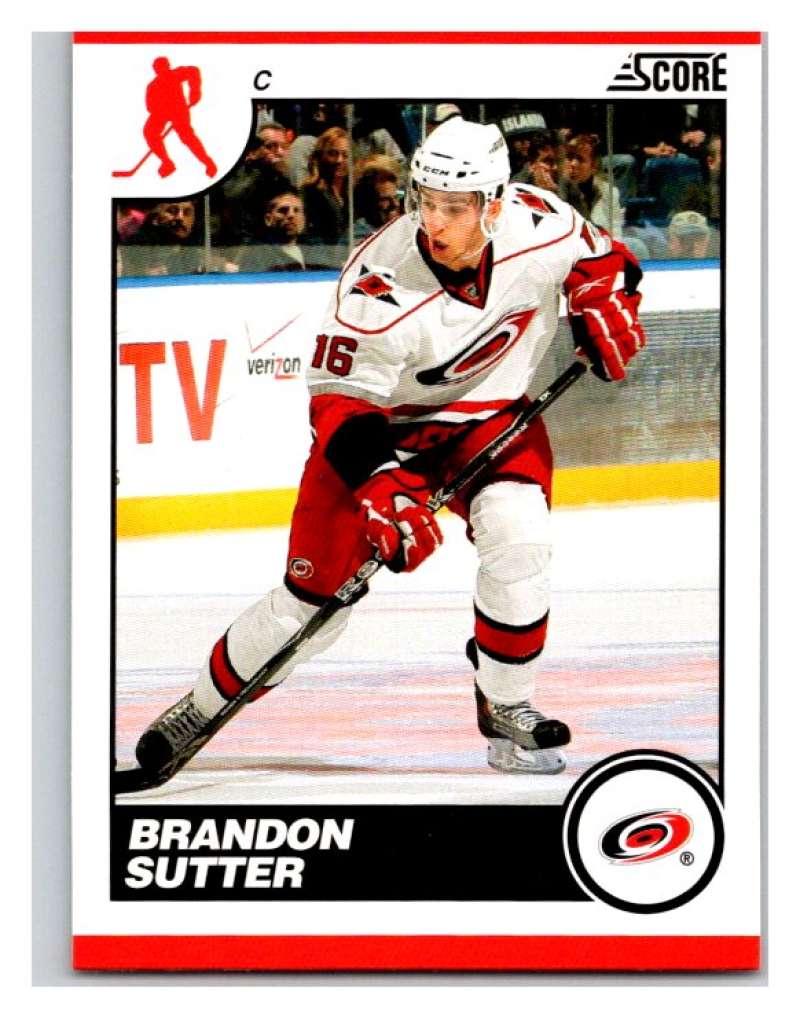 (HCW) 2010-11 Score Glossy #117 Brandon Sutter Hurricanes Mint Image 1