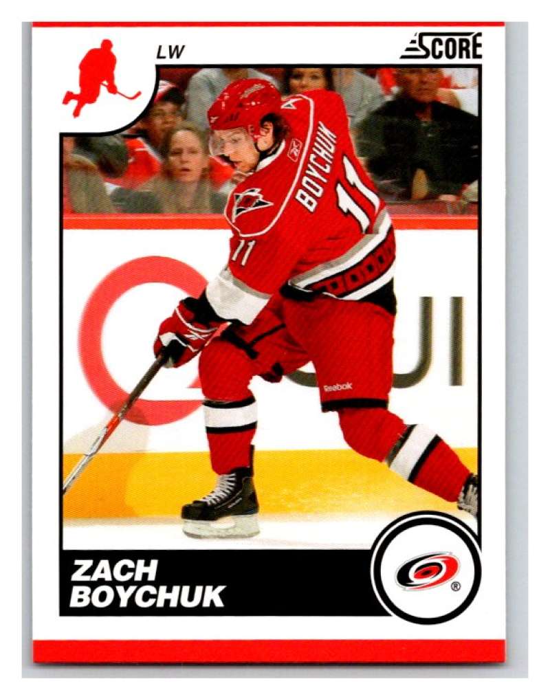 (HCW) 2010-11 Score Glossy #121 Zach Boychuk Hurricanes Mint Image 1
