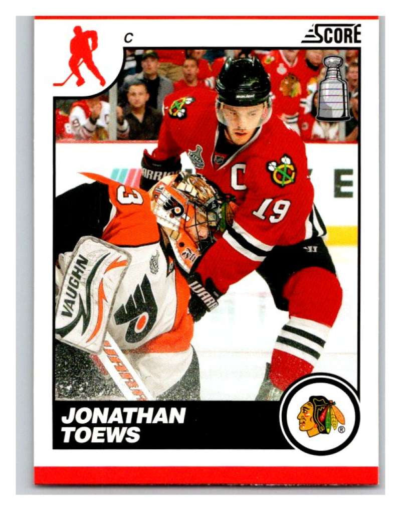 (HCW) 2010-11 Score Glossy #129 Jonathan Toews Blackhawks Mint