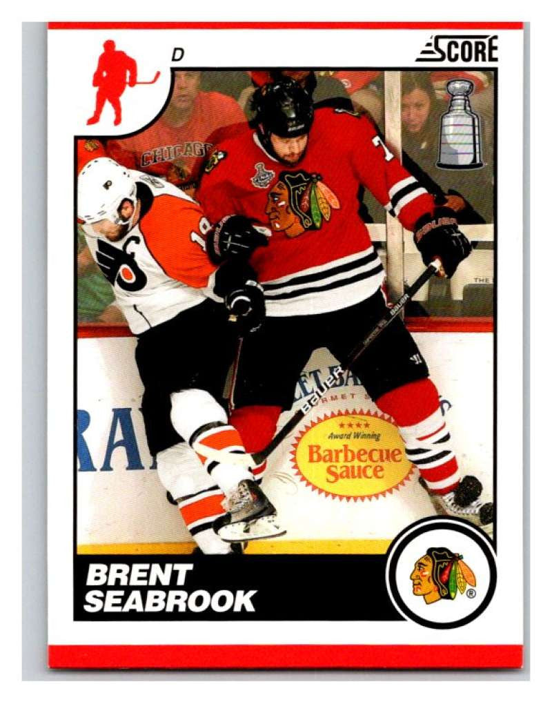 (HCW) 2010-11 Score Glossy #134 Brent Seabrook Blackhawks Mint