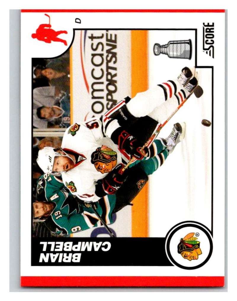 (HCW) 2010-11 Score Glossy #138 Brian Campbell Blackhawks Mint Image 1