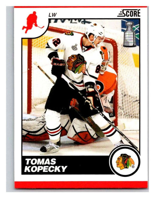(HCW) 2010-11 Score Glossy #139 Tomas Kopecky Blackhawks Mint