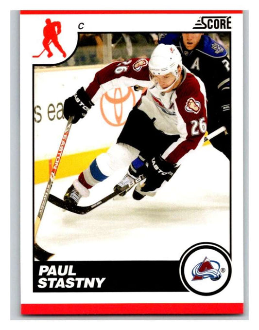 (HCW) 2010-11 Score Glossy #141 Paul Stastny Avalanche Mint Image 1