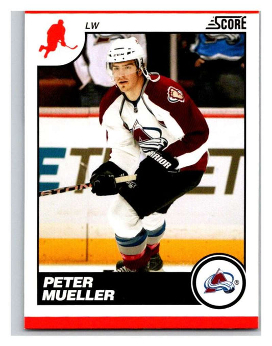 (HCW) 2010-11 Score Glossy #144 Peter Mueller Avalanche Mint Image 1