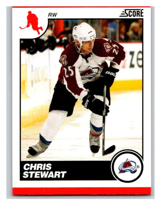 (HCW) 2010-11 Score Glossy #148 Chris Stewart Avalanche Mint Image 1