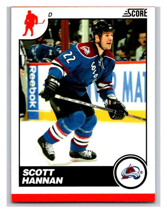 (HCW) 2010-11 Score Glossy #152 Scott Hannan Avalanche Mint