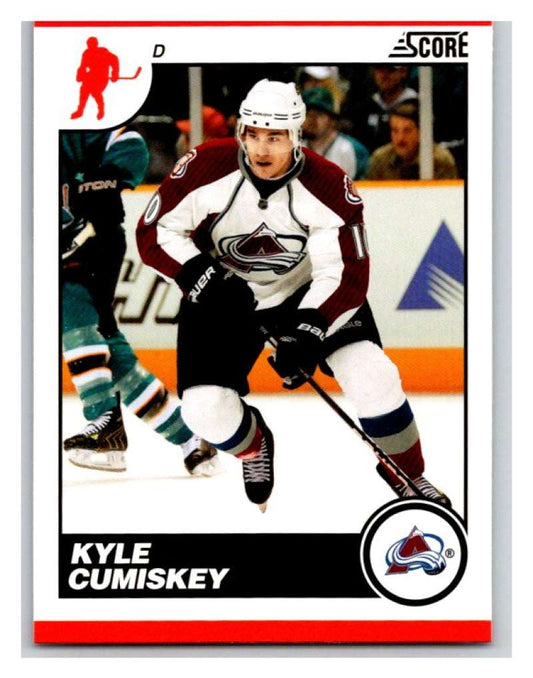 (HCW) 2010-11 Score Glossy #153 Kyle Cumiskey Avalanche Mint Image 1