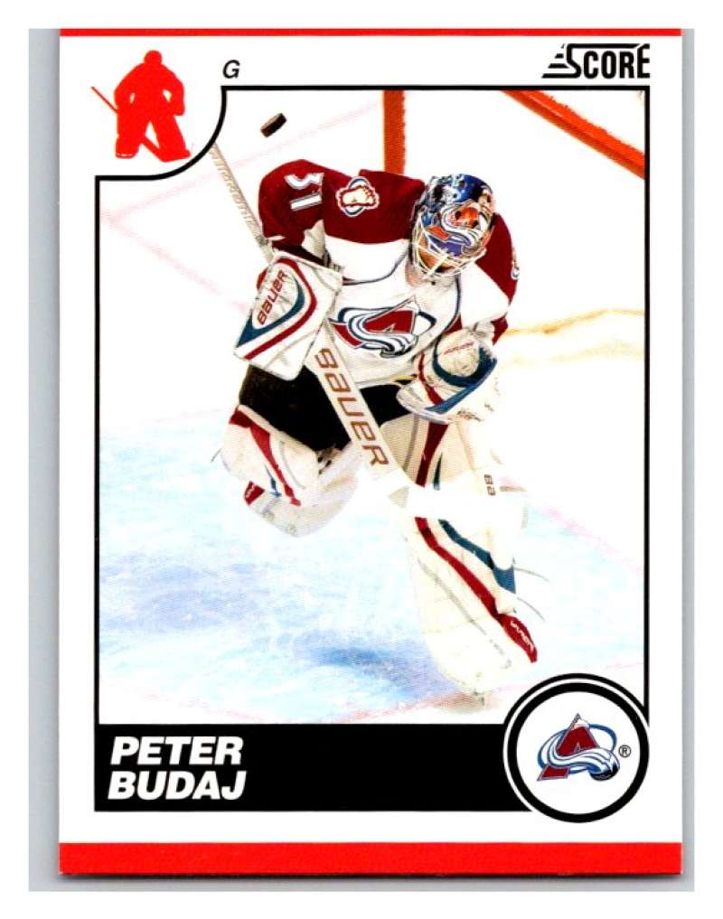 (HCW) 2010-11 Score Glossy #154 Peter Budaj Avalanche Mint Image 1