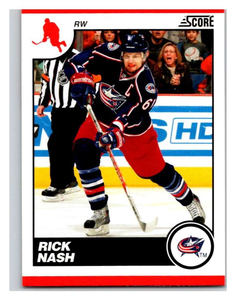 (HCW) 2010-11 Score Glossy #156 Rick Nash Blue Jackets Mint Image 1