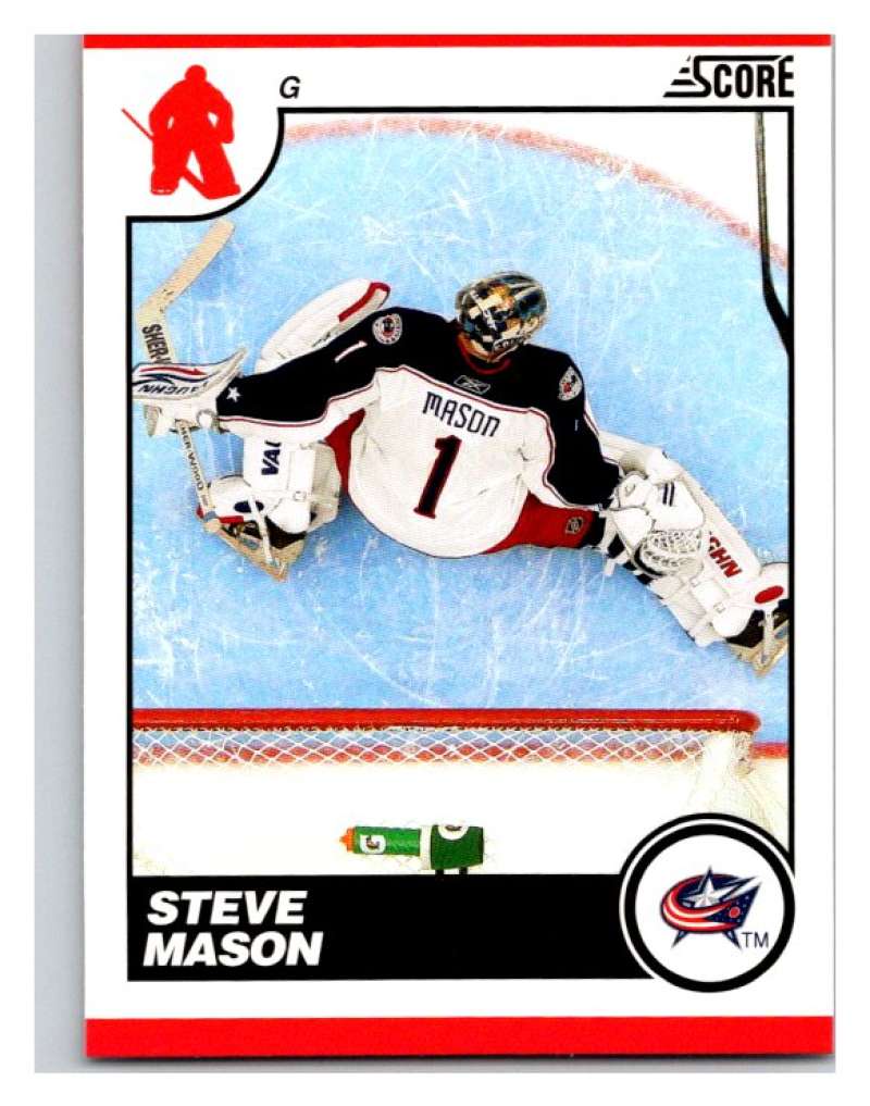 (HCW) 2010-11 Score Glossy #169 Steve Mason Blue Jackets Mint Image 1